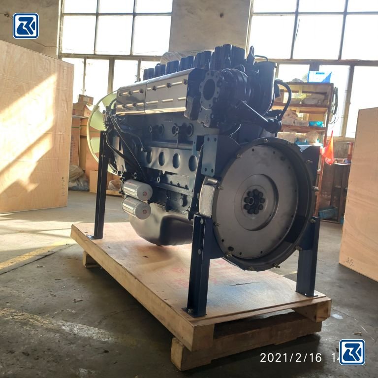 HOWO tanker truck engine assembly