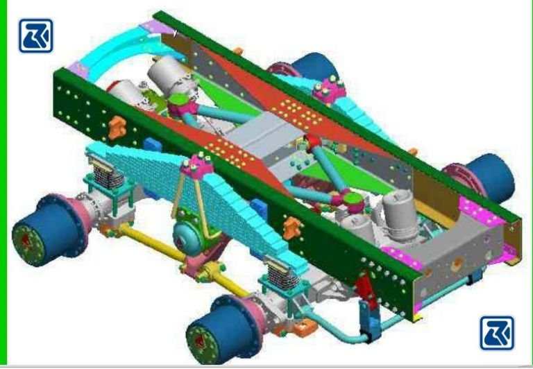 HOWO tanker suspension system
