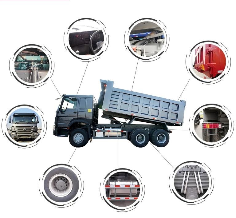 Howo & Sinotruk Dump Truck Construction Diagrams